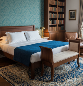 382 letto noce